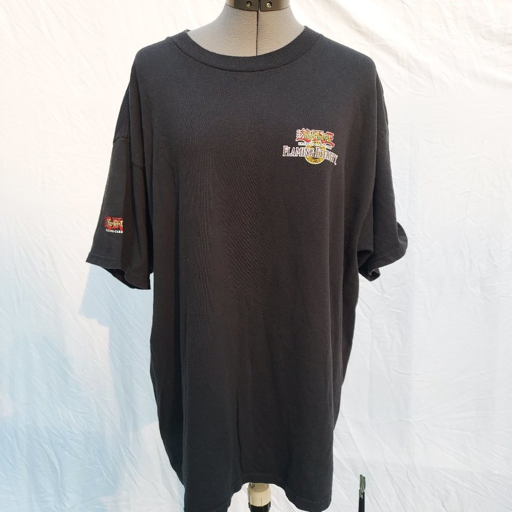 1996 Yu-Gi-Oh Flaming Eternity TOURNAMENT PRIZE WINNER T-Shirt Men's XL Yugioh